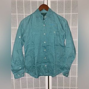 Lauren Ralph Lauren Linen button up shirt